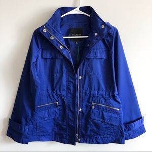 Talbots Women’s Blue Raincoat Size 2P